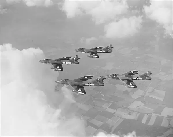 Hawker Hunter. Hawker, Hunter, F6, Formation, XF441