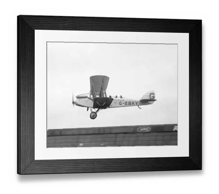 Framed Print : DH DH9 G-EBKV 1926 (c). The Flight Collection Not to be reproduced without permission Framed Print : DH DH9 G-EBKV 1926 (c). The Flight Collection Not to be reproduced without permission