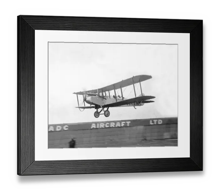 Framed Print : DH DH9 G-EBKV 1926 (c) The Flight Collection Not to be reproduced without permission Framed Print : DH DH9 G-EBKV 1926 (c) The Flight Collection Not to be reproduced without permission
