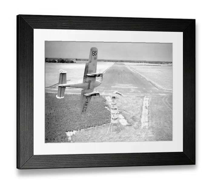 Framed Print : Miles Gemini G-AKEG National Air Races Coventry July 1960 Framed Print : Miles Gemini G-AKEG National Air Races Coventry July 1960