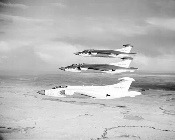 Blackburn Buccaneers 700z Lossiemouth 29 / 11 / 61 (c) Flight Not to be reproduced without permission