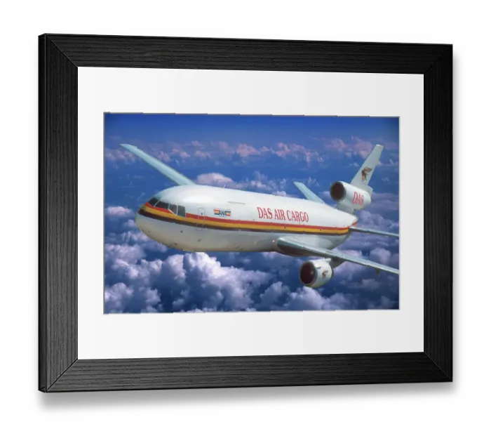 Framed Print : MDC DC10 Freighter Framed Print : MDC DC10 Freighter