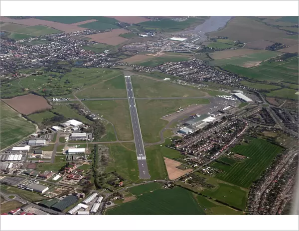 Aerial: Southend Airport from 3, 000 feet