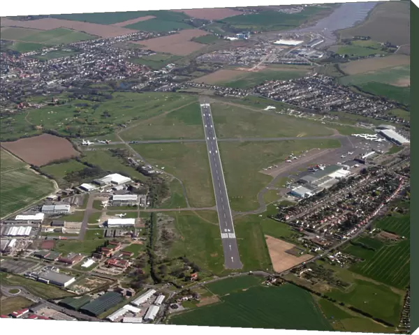 Aerial: Southend Airport from 3, 000 feet