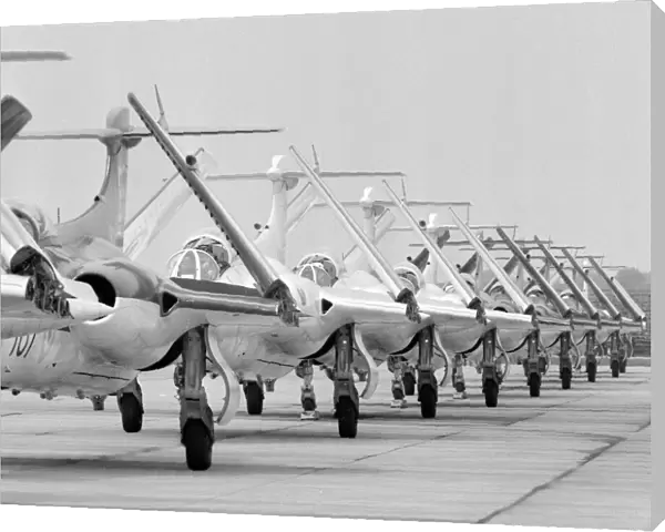 Blackburn Buccaneers Fleet Air Arm Jubilee Review Yeovilton 1964