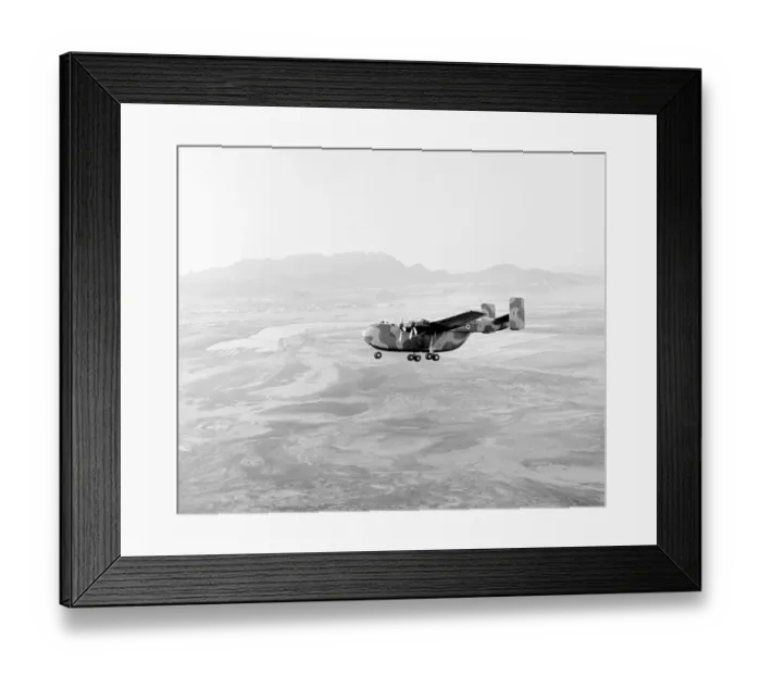 Framed Print : Blackburn Beverley XL149 RAF Middle East Saudi Arabia 02 / 65 The Flight Collection Not To Be Reproduced Without Permission