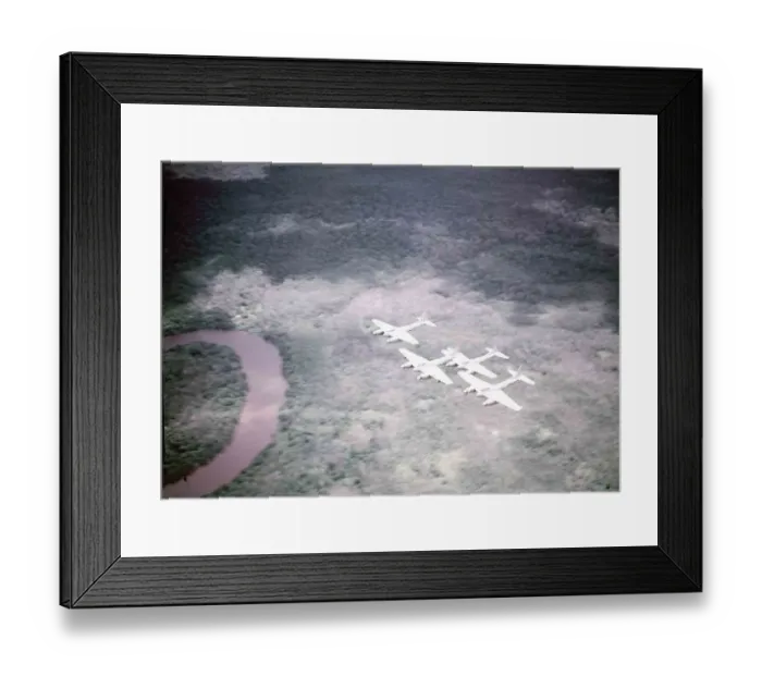 Framed Print : AF Hornets flying over jungles in Malaya during the communist insurgency 1950-53 Framed Print : AF Hornets flying over jungles in Malaya during the communist insurgency 1950-53