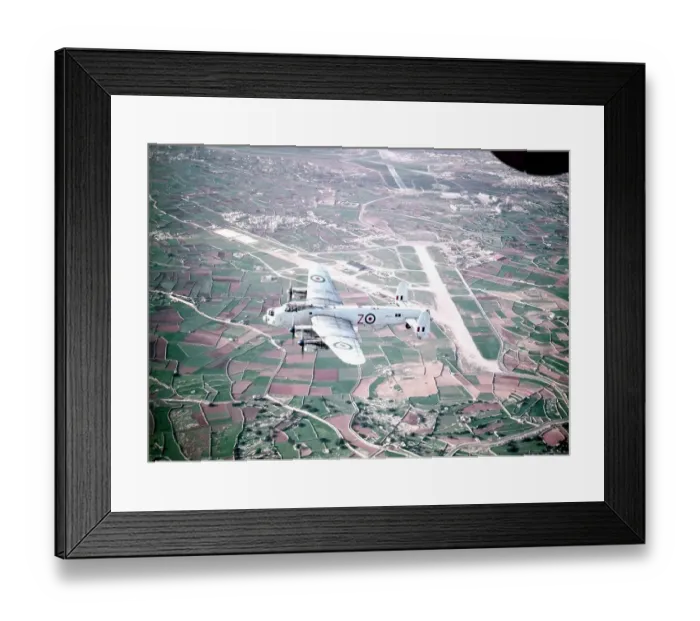 Framed Print : AF Lancaster MR3 38th Squadron Malaya 1953 Framed Print : AF Lancaster MR3 38th Squadron Malaya 1953