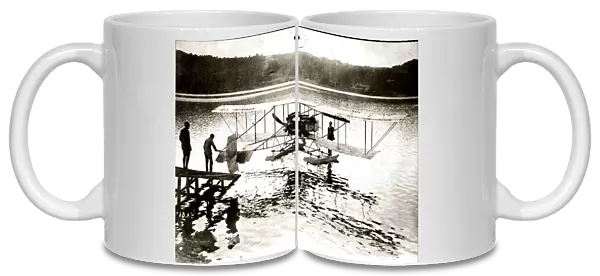 aterman aircraft at the edge of a Lake. Waldo Dean Waterman (June 16, 1894 - December 8, 1976) was an inventor and aviation pioneer from San Diego, California. His most notable contributions to aviation were the first tailless monoplane (the precurs