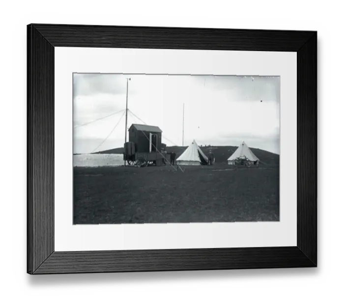  : rajectograph (early telegraphic station for air flight), 1912