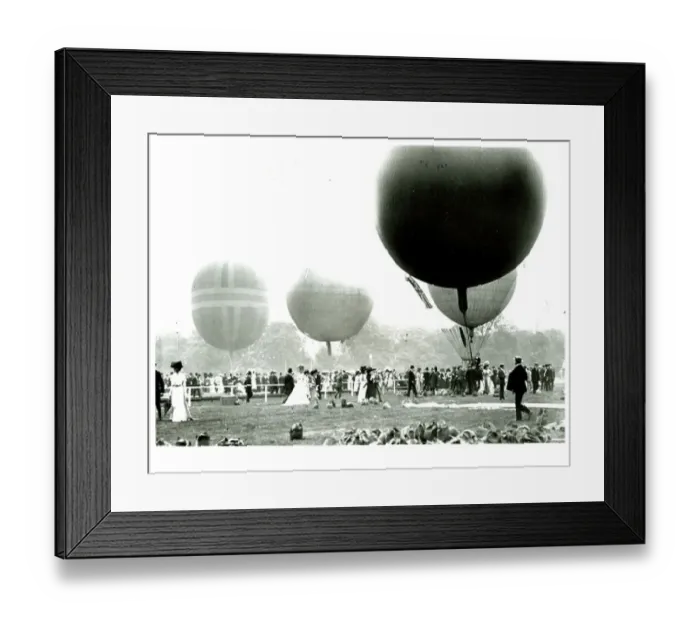 : balloons at Ranelagh airshow July 1907 : balloons at Ranelagh airshow July 1907