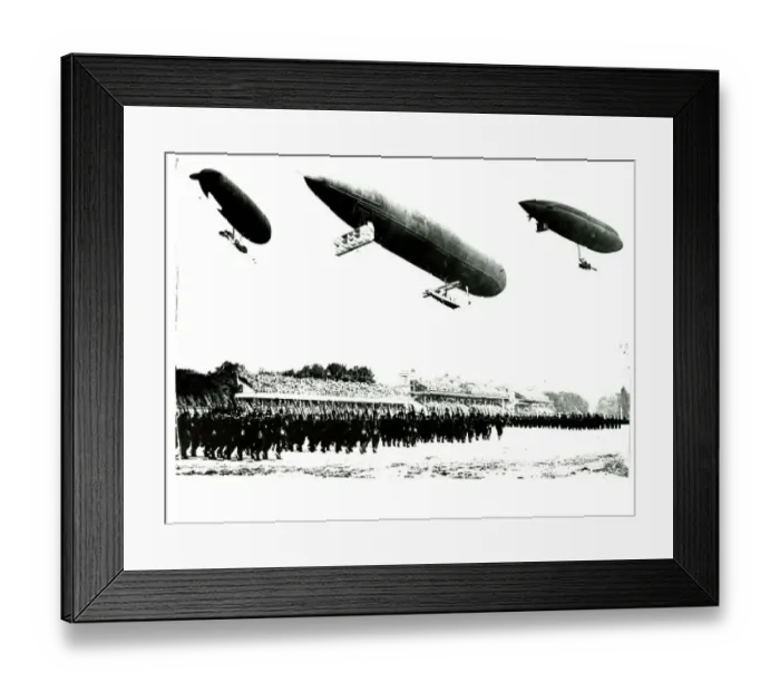: French Balloon airshow circa 1911 : French Balloon airshow circa 1911