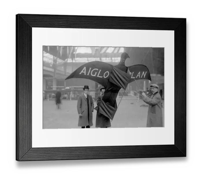 Framed Print : Air Show Aiglo 1909 Framed Print : Air Show Aiglo 1909