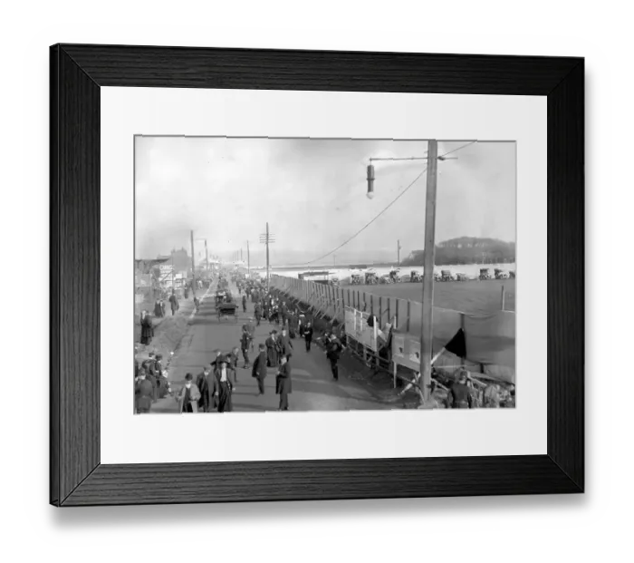 Framed Print : Blackpool Bournemouth 1910 Framed Print : Blackpool Bournemouth 1910