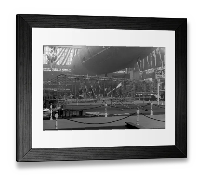 Framed Print : The Short No. 1 was displayed at the 1909 Olympia Aero Show Framed Print : The Short No. 1 was displayed at the 1909 Olympia Aero Show