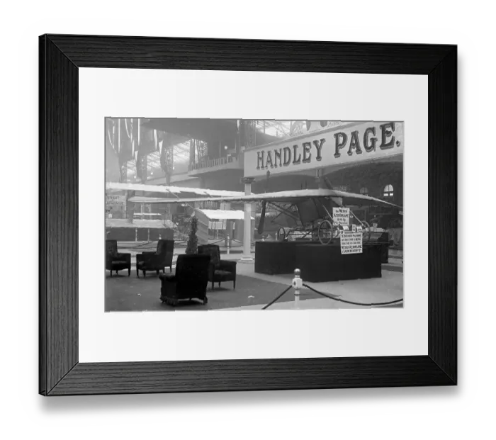 Framed Print : Weiss Pusher Monoplane Framed Print : Weiss Pusher Monoplane