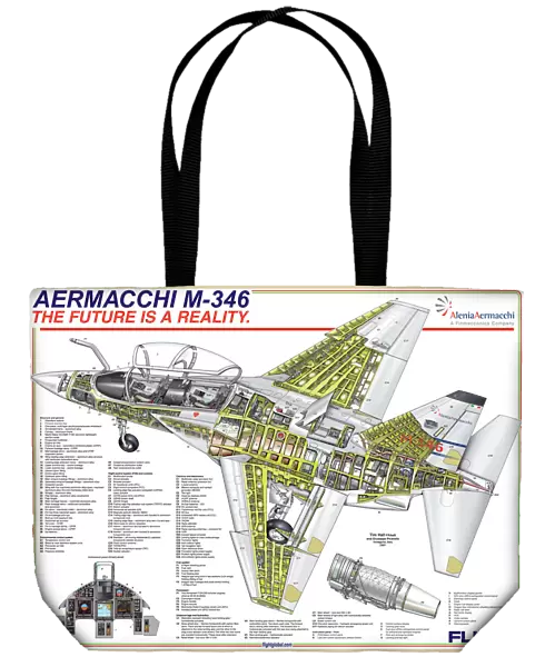 Aermacchi M-346 Cutaway Poster