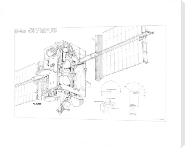 British Aerospace Olympus Cutaway Drawing