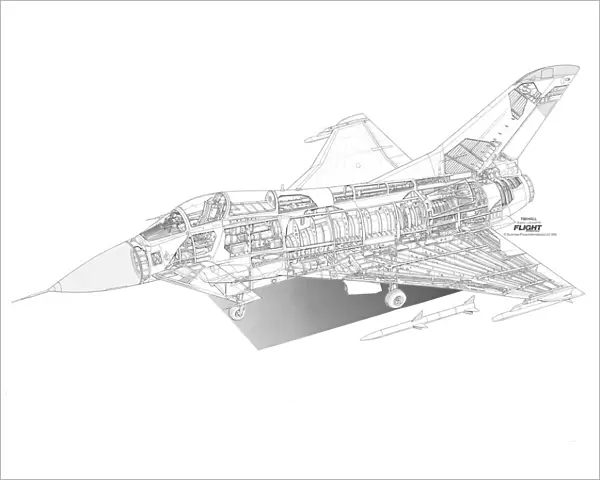 British Aerospace EAP Cutaway Drawing