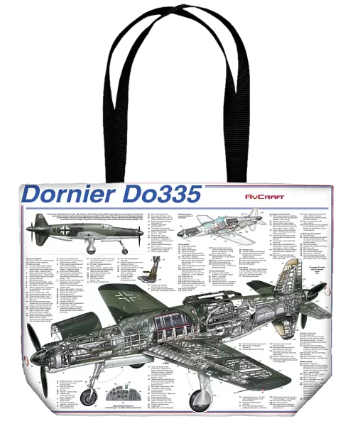Dornier Do335 Cutaway Poster