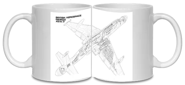 British Aerospace Nimrod AEW 3 Cutaway Drawing