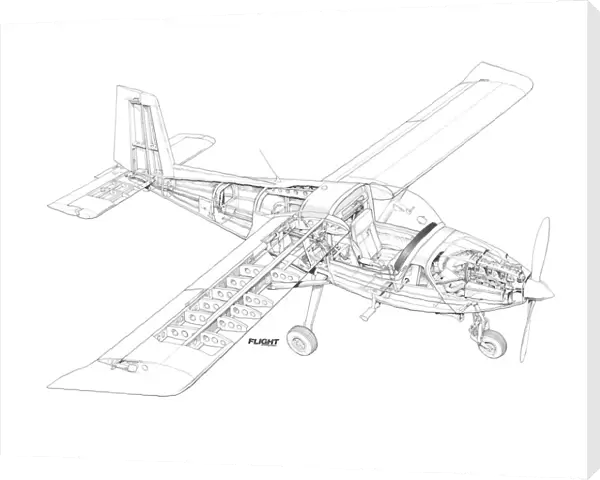 ARV Super 2 Cutaway Drawing