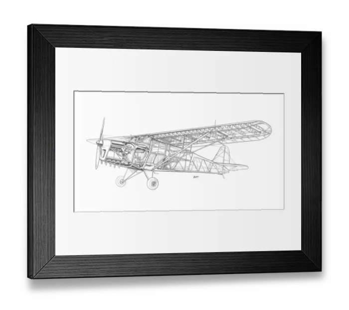 Framed Print : Auster Taylorcraft 111 Cutaway Drawing Framed Print : Auster Taylorcraft 111 Cutaway Drawing