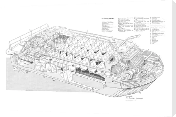 Hovermarine HM-2 Cutaway Drawing