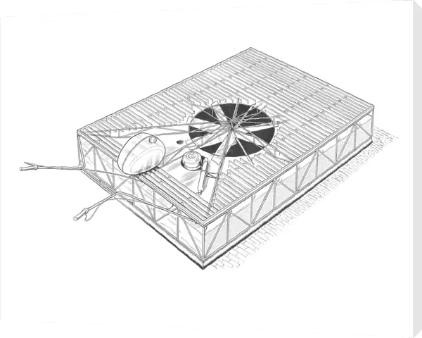 Polish Portable hovercraft Cutaway Drawing
