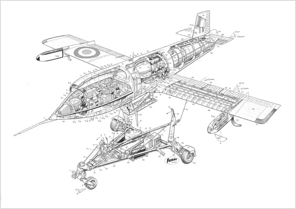 Jindvik MK2B Cutaway Drawing