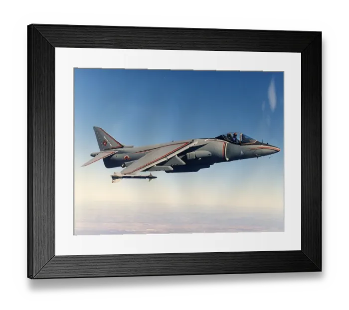 Framed Print : AV-8B Demonstration Framed Print : AV-8B Demonstration