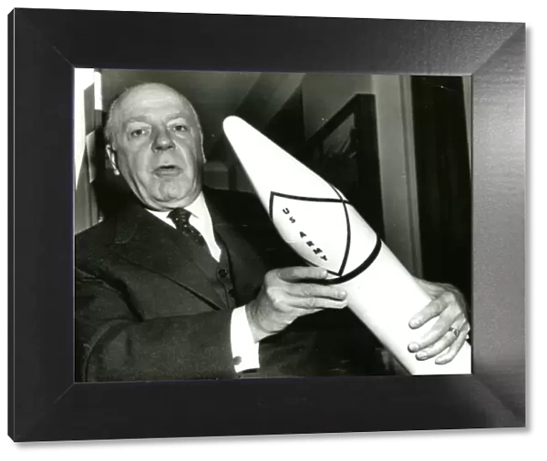 Brucker holding model of the Jupiter-C missile