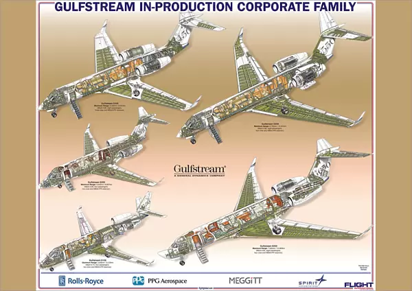 Gulfstream Family Cutaway