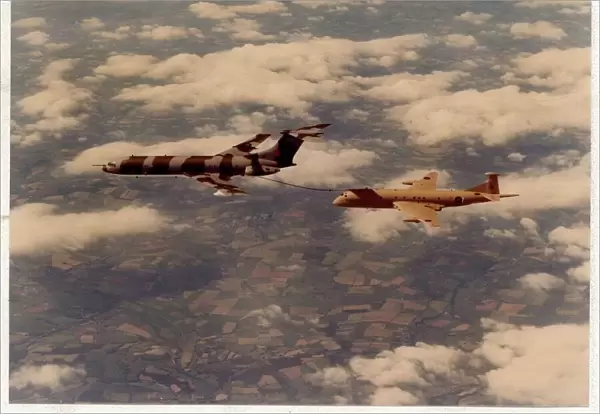 Vickers VC10 tanker and a Nimrod