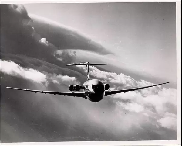 Vickers VC10 mid flight action shot