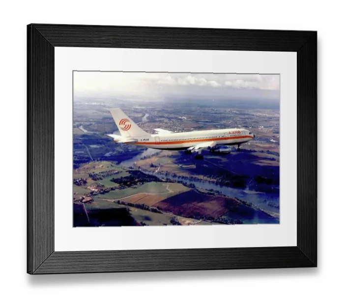 Framed Print : Airbus A300 mid flight Framed Print : Airbus A300 mid flight