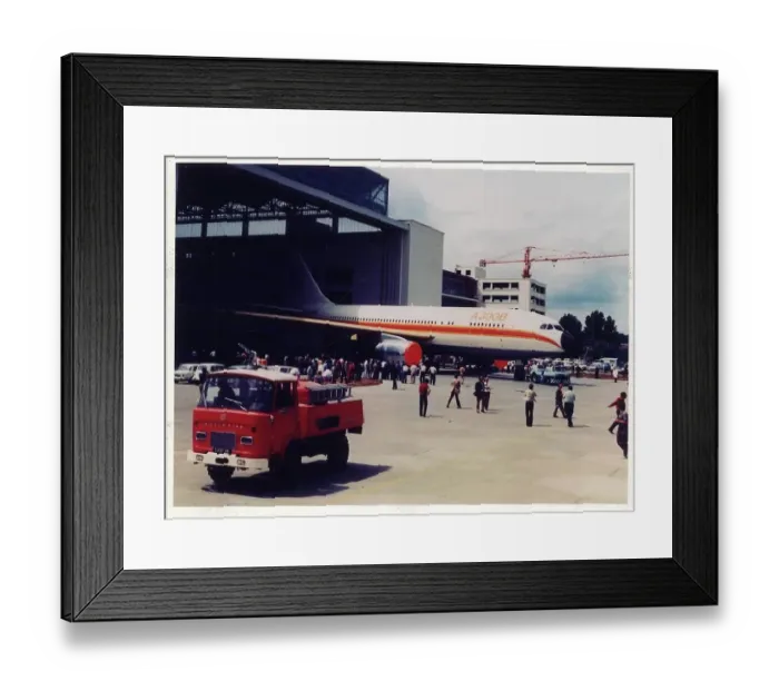 Framed Print : Airbus A300, 00000117 Framed Print : Airbus A300, 00000117