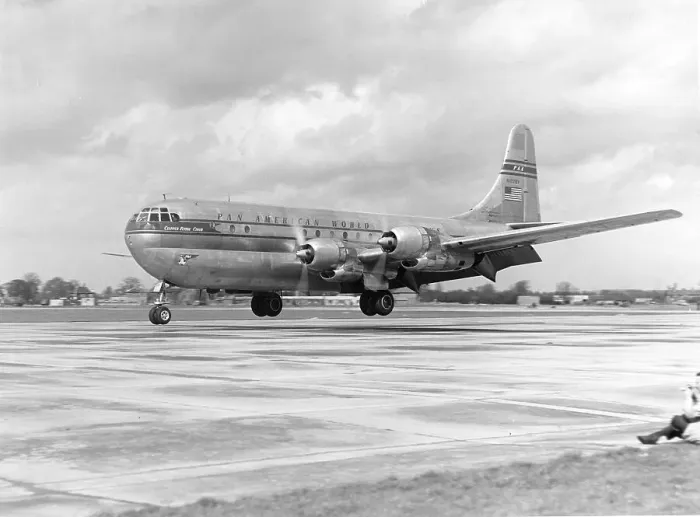 Framed Print : 377 Stratocruiser Pan Am 1949 Framed Print : 377 Stratocruiser Pan Am 1949
