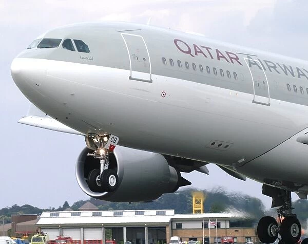 A7-ACB Qatar Airways Airbus A330 close up