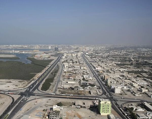 Aerial view of Ras Al Khaimah