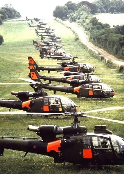 Aeropstiale Gazelle Helicopters