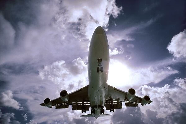Air France Boeing 747 - 300 St. Maarten N. A. 08 / 2001