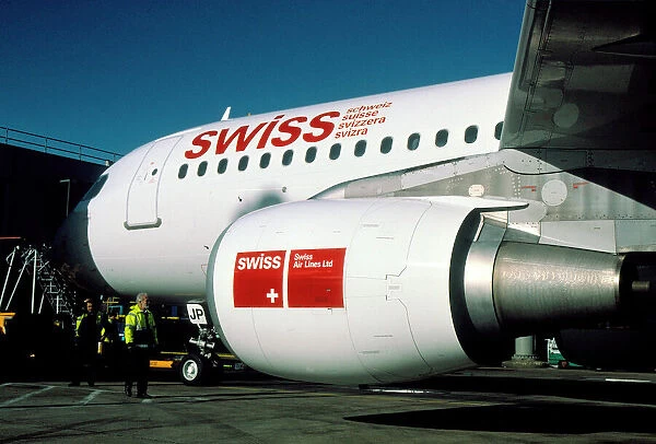 Airbus A320. A320 new Swiss colours. anisman