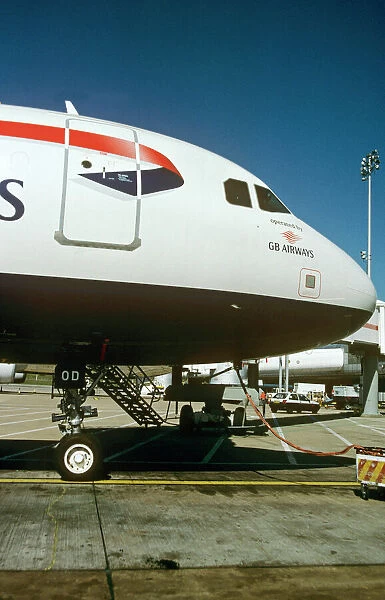 Airbus A320 GB Airways nose