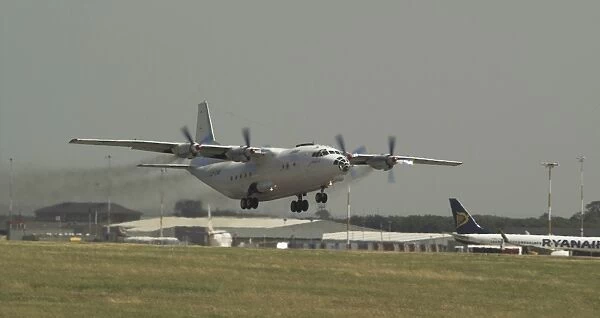 Antonov AN-27. Ant 26 taking off at ema