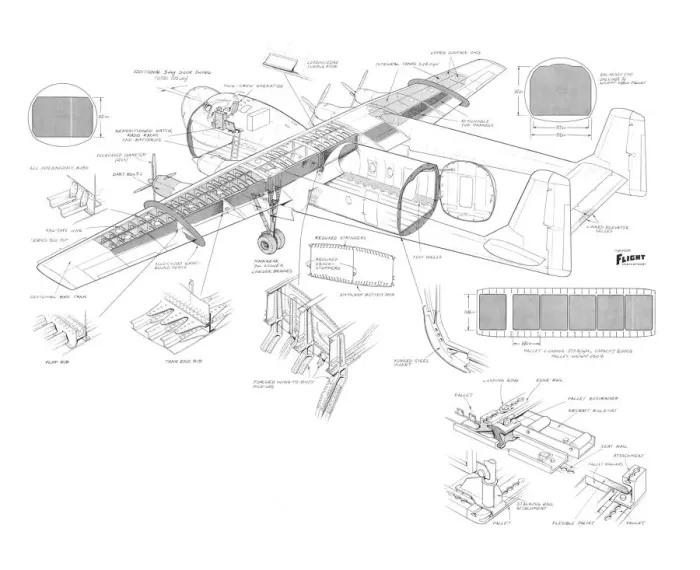 Framed Print : Armstrong Whitworth 220 Argosy Cutaway Drawing Framed Print : Armstrong Whitworth 220 Argosy Cutaway Drawing
