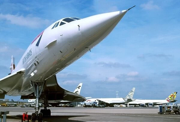 BAe Concorde and other BA planes