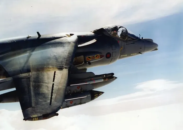 Framed Print : BAE Sea Harrier, 0014