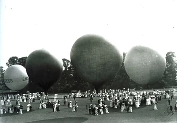 balloons at international air race HurlinghamJuly 1906