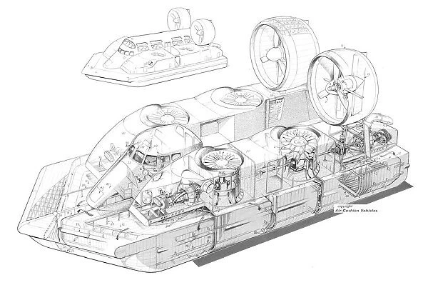 Bell Hydroskimmer Cutaway Drawing